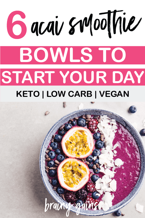 Here are 6 acai smoothie bowls to start your day the right way!