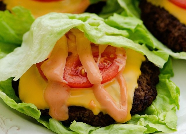 Cheeseburger lettuce wrap keto meal prep recipe