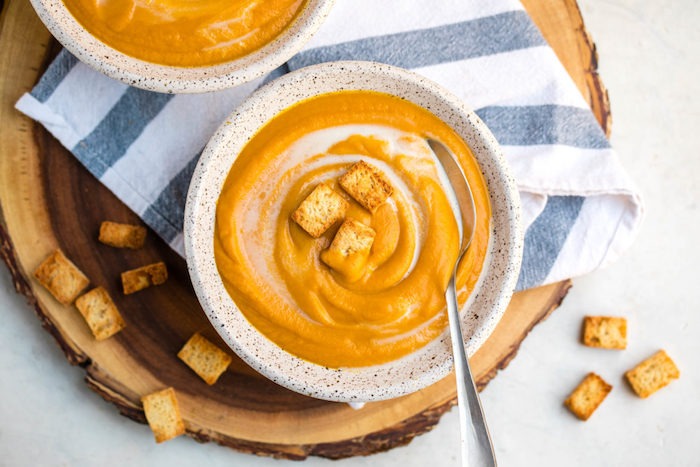 Chipotle, Sweet Potato & Pumpkin Healthy Soup Recipes