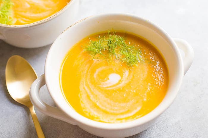 Creamy Carrot and Ginger Healthy Soup Recipes