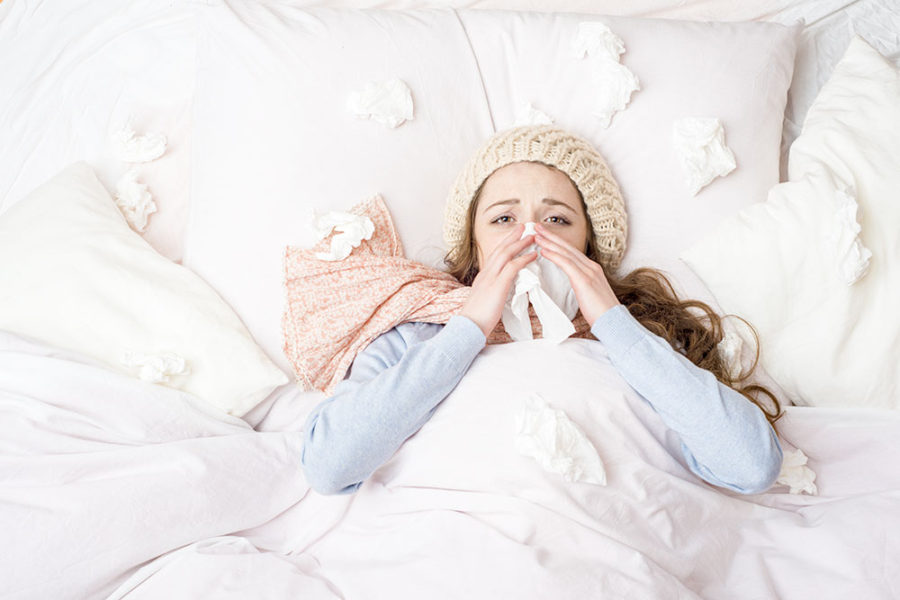 The Best Essential Oils for Colds, the Flu, and Winter Blues