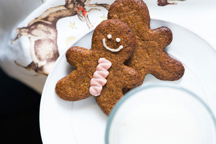 Gluten-Free Gingerbread Keto Christmas Cookies