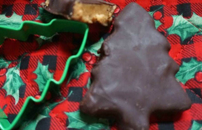 Keto Christmas Cookies Low Carb Peanut Butter Trees