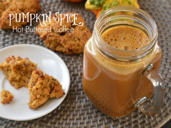 Keto Pumpkin Spice Hot Buttered Coffee