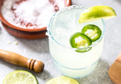 Spicy Margaritas Low Carb Alcoholic Drinks