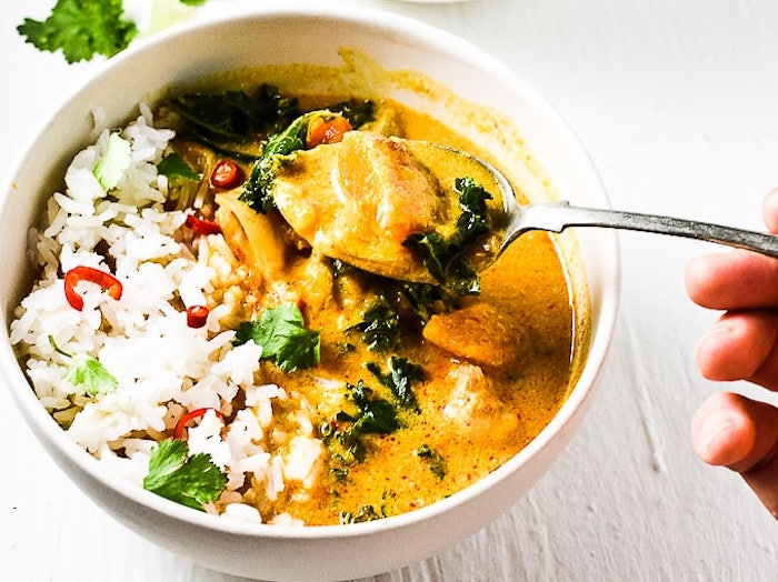 Paleo Crock Pot Recipes Thai Chicken Curry