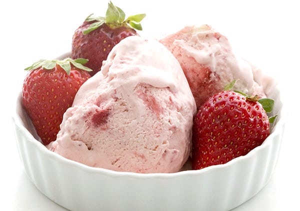 Strawberry Keto Ice Cream Recipe
