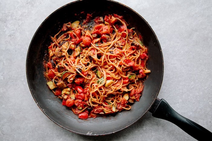Vegan Dinner Recipes Ratatouille Spaghetti