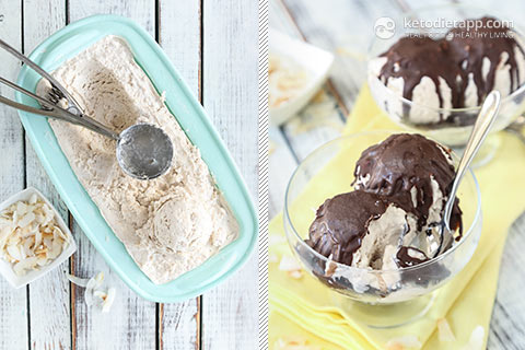 Coconut Bounty Keto Ice Cream Recipe