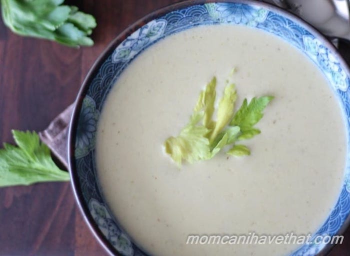 Creamy Celery Fennel Keto Soup