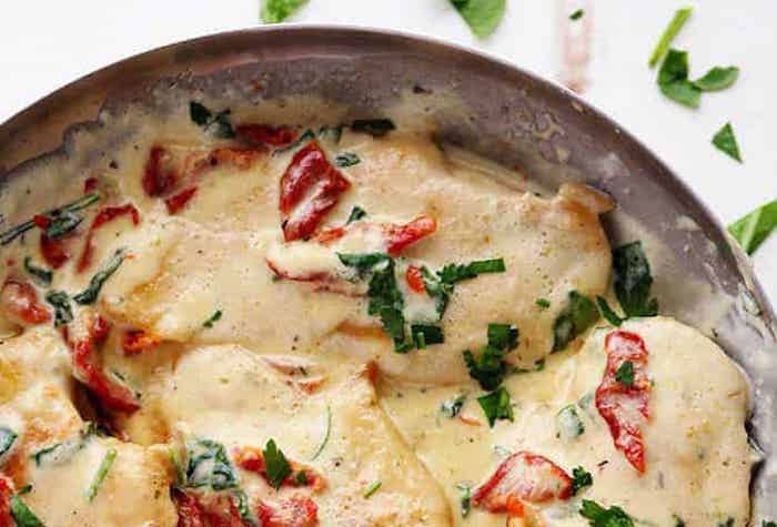 Creamy Tuscan Keto Chicken Recipe