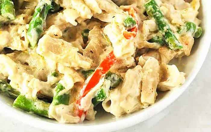 Creamy Alfredo with Vegetables to Make for a Delicious Vegan Dinner Recipes