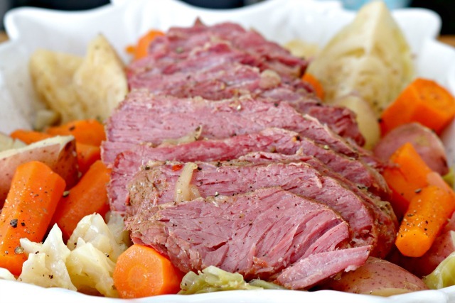 Keto Instant Pot Corned Beef and Cabbage