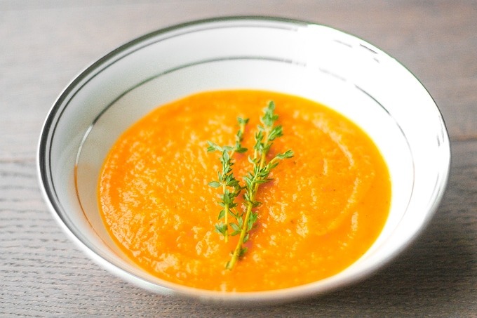 Roasted Butternut Squash Healthy Soup Recipes
