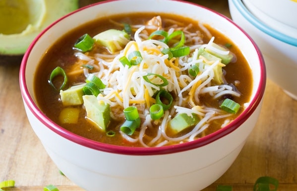 Skinny Chicken Fajita Healthy Soup Recipes