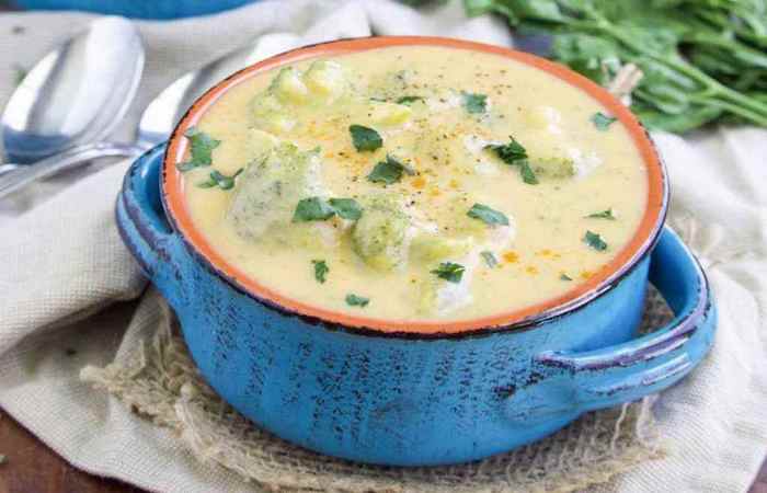 Vegan Dinner Recipes Broccoli Cheese Soup
