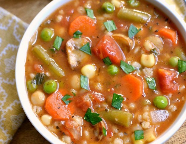 Vegetable Barley Healthy Soup Recipes