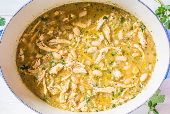 White Chicken Chili Healthy Soup Recipes